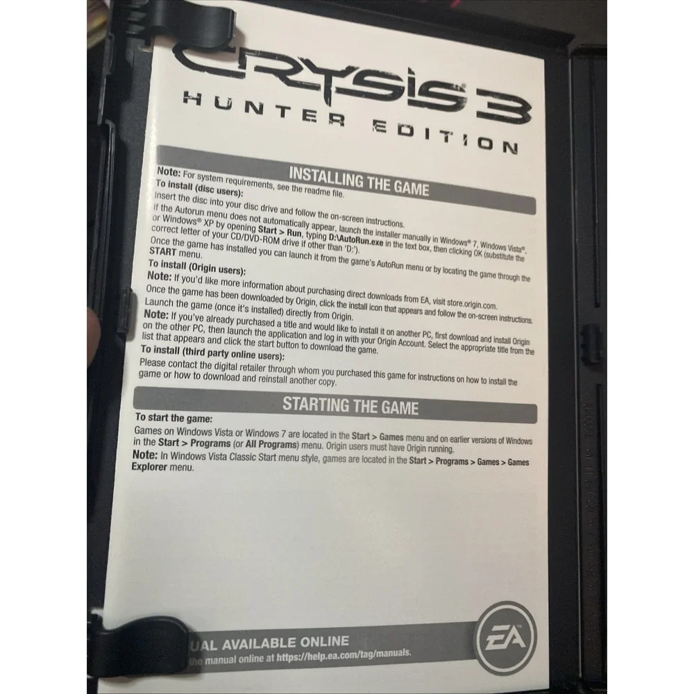 Crysis 3 PC 2013 Hunter Edition Complete